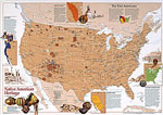 Native American Heritage Wall Map