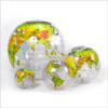 clear inflatable globes